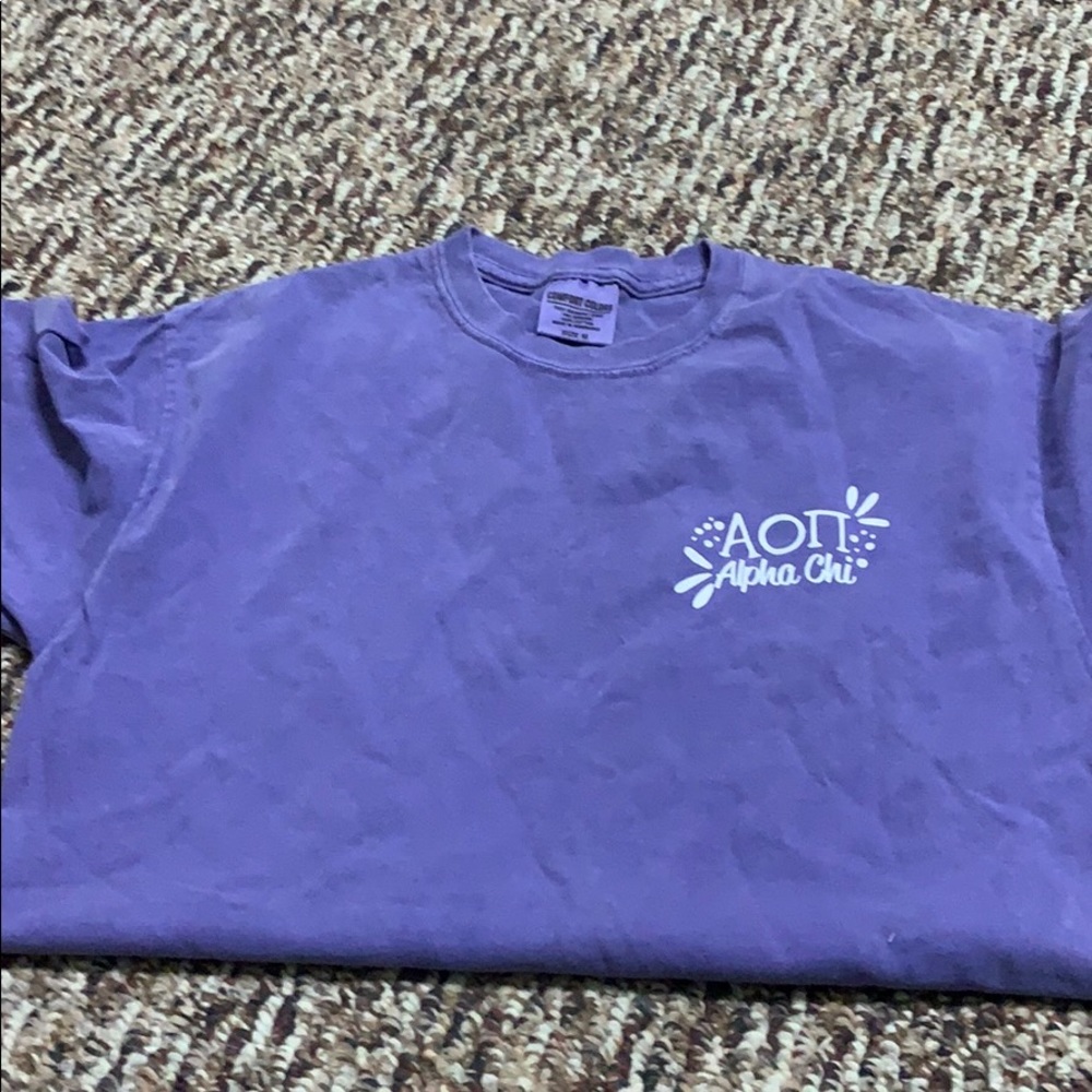 AOII comfort colors t shirt
